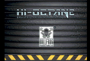 Hi-Octane - The Track Fights Back Title Screen